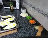 Foto del paso 2 de la receta: Berenjenas con carne, verduras, roquefort y bechamel gratinada