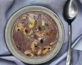 A picture of step 4 of Black rice payasam(kheer).