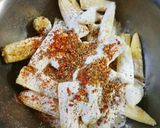 A picture of step 1 of Crispy Chilli Babycorn.