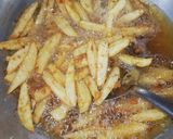 A picture of step 6 of Chicken Pakorda & Tandoori fries 🍟🍗.