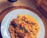 صورة لخطوة 7 من وصفة دجاج بالمشروم 🥘
