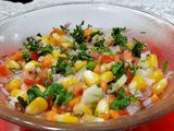 अमेरिकन कॉर्न कोशिंबीर (corn koshimbir recipe in marathi)
