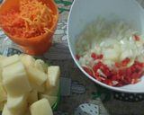 Foto del paso 1 de la receta: Guiso de fideos con pollo
