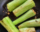 A picture of step 7 of Chichenge Fry or Snake Gourd Stuffed Fry.