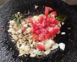 A picture of step 2 of Jackfruit seeds sabji.