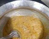 A picture of step 6 of Mohanthal.