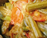 கத்திரிக்காய் முருங்கை தொக்கு(brinjal drumstick thokku recipe in tamil) ரெசிபி ஸ்டேப் 3 புகைப்படம்