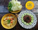 รูปขั้นตอนการทำที่ 6 ของ หลนถั่วลูกไก่อกไก่สับ