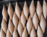 A picture of step 4 of Fried Kibbeh.