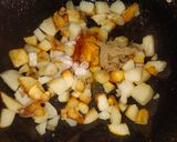 A picture of step 4 of Chatpate aloo.
