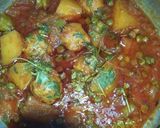 A picture of step 10 of Kofta biryani.