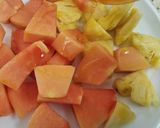 Foto langkah ke 2 dari resep Healthy Snack (Buah toping madu).