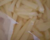 A picture of step 1 of Pizza fries.
