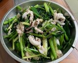 Hình bước làm 5 của món Mực xào