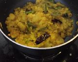 A picture of step 4 of Masala Dosa.