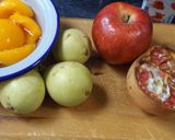 Foto del paso 1 de la receta: Horneado de frutas con frutos secos