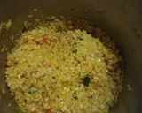 A picture of step 2 of Khichdi.