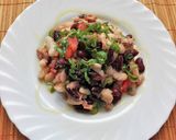Foto del paso 2 de la receta Ensalada de habichuelas blancas y rojas