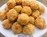 A picture of step 8 of CRISPY YAM BALLs(kwallondoya) by maryumms_cuisine.