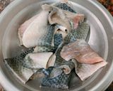 金沙虱目魚皮的食譜步驟1照片