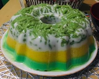 Puding Labu Tiga lapis(cendol/dawet, labu,pandan) - Step 5