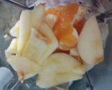 Foto del paso 1 de la receta: Helado paleta de frutas 🍌🍎🍊