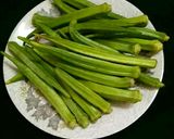 ভেন্ডি মসলা রেসিপির ধাপ 1 ছবি