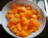 Foto del paso 1 de la receta: Crema de calabaza con arroz