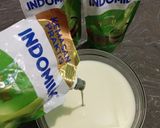 Foto langkah ke 5 dari resep Es Buko Bongo Creamy Matcha.