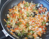 Foto del paso 5 de la receta: Galta de cerdo guisada con verdura y tomate seco a la Camarlenca