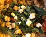A picture of step 6 of Herby baked feta couscous.