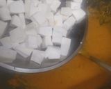 A picture of step 3 of Shahi paneer.