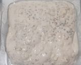 Foto langkah ke 12 dari resep Wijen Jinten Hitam Chili Flakes Cheese Sourdough Bread (Open Bake Method).