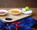 Hình bước làm 1 của món Heo tưới sốt chua ngọt (không đường)