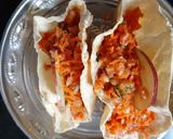 A picture of step 4 of Instant Papad taco.