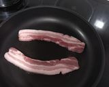 Foto del paso 4 de la receta: Guisantes con panceta y setas