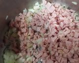Foto del paso 3 de la receta: Crema con Jamón para ravioles de atún