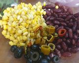 Tex-Mex tésztasaláta recept fázis 4 fotója