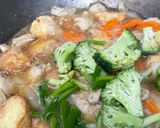 Foto langkah ke 4 dari resep Sapo Tahu Ayam.