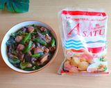 Foto langkah ke 4 dari resep Oseng Ati Ampela Lombok Ijo.