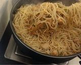 A picture of step 7 of Chicken Vegetable Spaghetti Stir Fry.