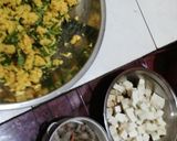 Foto langkah ke 4 dari resep Bothok Udang Tahu Tempe Kemangi.