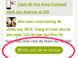 Cách gửi món tham dự cuộc thi của Cookpad