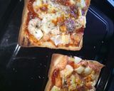 Foto langkah ke 3 dari resep Pizza seafood roti tawar.