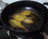 A picture of step 3 of Palak Patta Chaat.