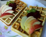 A picture of step 7 of Waffles recipe /how to make perfect waffles.