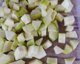 Cukkinis lecsó recept fázis 2 fotója
