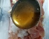 Hình bước làm 2 của món Gà hấp cải bẹ xanh