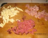 Foto del paso 1 de la receta: Muffin de huevos, bacon, salami y queso