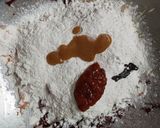 A picture of step 2 of Vegetable Manchurian.